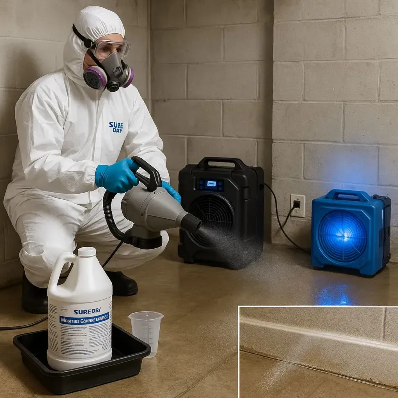 Sanitization and Odor Removal process in Hearne, TX