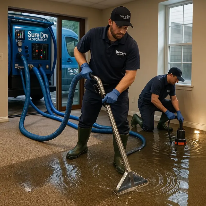 Water Extraction and Removal process in Hearne, TX